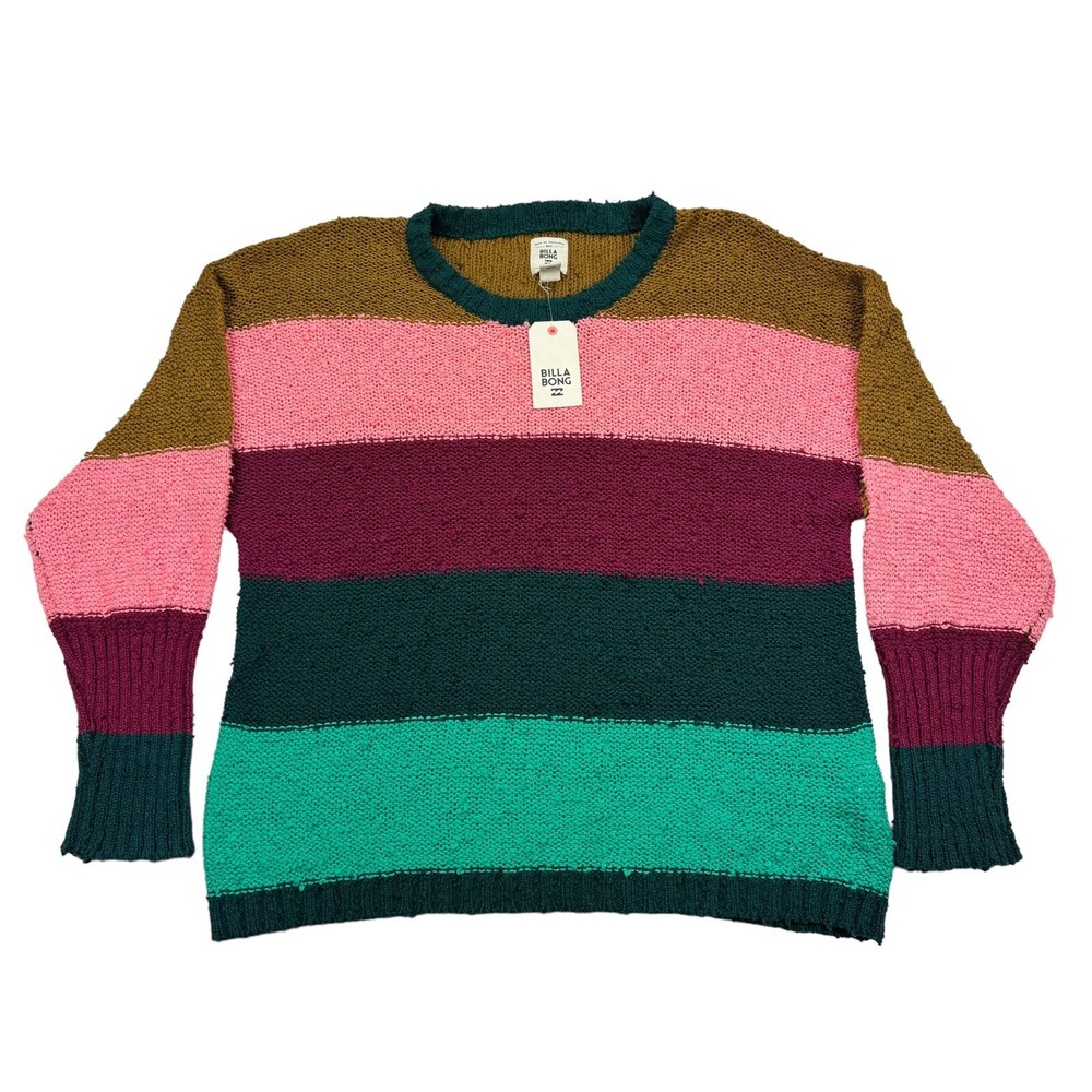 New w/ Tags ++ Billabong Easy Going Sweater size Women's Large